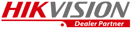 HikVision Logo with Dealer Partner Hikvision Distributor